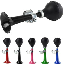 Load image into Gallery viewer, Bicycle Bike Cycling Metal Air Horn Bugle Trumpet Squeeze Rubber Bulb Bugle Horns For Bikes Metal Bike Horns Bicycle Bells With Rubber Squeeze Bulb Bike Accessory For Kids Bike Retro Air Bike Horn