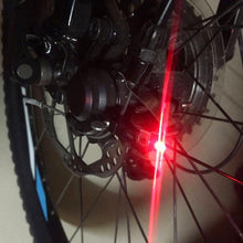 Load image into Gallery viewer, Bicycle Brake Light Outdoor Biking Hiking Travel Signal Led Bicycle Lights Waterproof Bike Brake Safe Indicator Light Led V Shaped Durable Bicycle Brake Light Accessories Suitable For Cycling Lighting