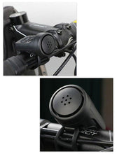 Load image into Gallery viewer, Bicycle Charging Horn Super Loud Bells Mountain Bike Electric Bells USB Charge Bells Bicycle Riding Equipment Accessories Electric Bike Horn USB Rechargeable Bicycle Bell Invisible Cycling Alarm Loud Horn Alert Ring For Mountain