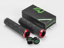 Load image into Gallery viewer, Bicycle Grips Rubber Handle Anti-Skid Cycling Handlebar Cuffs Lock Aluminum Alloy Bike Lock-On Mountain Bike Grips Bicycle Handlebar Locking Grips Non-Slip Handle Grips