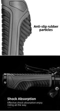 Load image into Gallery viewer, Bicycle Grips Rubber Handle Anti-Skid Cycling Handlebar Cuffs Lock Aluminum Alloy Bike Lock-On Mountain Bike Grips Bicycle Handlebar Locking Grips Non-Slip Handle Grips