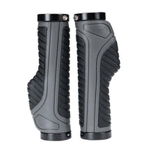 Load image into Gallery viewer, Bicycle Grips Rubber Handle Anti-Skid Cycling Handlebar Cuffs Lock Aluminum Alloy Bike Lock-On Mountain Bike Grips Bicycle Handlebar Locking Grips Non-Slip Handle Grips