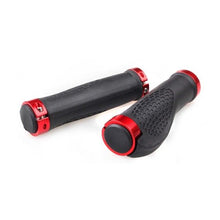 Load image into Gallery viewer, Bicycle Handlebar Cover Bike Grips Bicycle Mountain Grips Aluminum Anti-Slip Handle Bike Double Aluminum Clamp Lock On Grips For Mountain Bike Handle Bar Ends Bike Grips Comfort Ergo Handlebar Grip Designed For Cycling