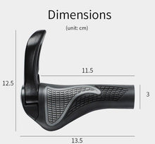 Load image into Gallery viewer, Bicycle Handlebar Grips Cycling Bicycle Accessories Non-Slip Bicycle Handlebar Grips Bike Handle Ergonomic Shockproof Bicycle Handle Grip With Adjustable Aluminum Lock For Mountain Bike