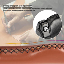 Load image into Gallery viewer, Bicycle Locking Grip Wear-Resistant Leather Non-Slip Grip Cover Mountain Bike Handlebar Lock-on Bike Handlebar Grips Locking Non-Slip-PU Bicycle Handle Grip Widen Holding Surface For Cycling Mountain And Bicycles Accessories