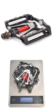 Load image into Gallery viewer, Bicycle pedal Flat Bike Pedals Road 3 Seal Bearings Mountain Bike aluminum Wide Platform Mountain Bike Pedals Flat Bicycle Pedals Lightweight Road Bike Pedals Fiber Sealed Bearing Flat Pedals