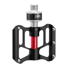 Load image into Gallery viewer, Bicycle Peddals Quick Release Rainproof Seal Bearing 8.2cm Widened Non-slip Chrome Molybdenum Bike Mountain Bike Pedals Pedals Aluminum Bicycle Flat Platform Pedals Lightweight Non-Slip Sealed Bearing For Road Mountain