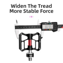 Load image into Gallery viewer, Bicycle Peddals Quick Release Rainproof Seal Bearing 8.2cm Widened Non-slip Chrome Molybdenum Bike Mountain Bike Pedals Pedals Aluminum Bicycle Flat Platform Pedals Lightweight Non-Slip Sealed Bearing For Road Mountain