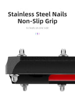 Load image into Gallery viewer, Bicycle Peddals Quick Release Rainproof Seal Bearing 8.2cm Widened Non-slip Chrome Molybdenum Bike Mountain Bike Pedals Pedals Aluminum Bicycle Flat Platform Pedals Lightweight Non-Slip Sealed Bearing For Road Mountain