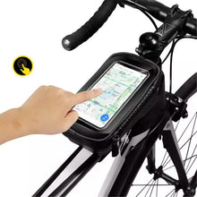 Load image into Gallery viewer, Bicycle Top Tube Frame Bag MTB Waterproof Phone Holder Case