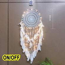 Load image into Gallery viewer, Big Dream Catcher Hanging/Light Decoration Dream Catcher Moon Dream Catcher Room Home Decor Dream Catcher Gifts For Mom Friends Women Girls Wall Decor Bedroom Decoration
