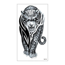 Load image into Gallery viewer, Big Tiger Lion Waterproof Temporary Sticker Tattoo Arm Legs Fake Tattoo Stickers For Adults Realistic Luxury Design For Mens Womens