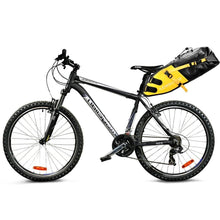 Load image into Gallery viewer, Bike Bag Waterproof Large Capacity Bicycle Bag Cycling Foldable Road Trunk Bike Packing Large Bike Bags Waterproof Bike Bag Under Seat Roll Up Cycling Rear Tail Pack Black 13L