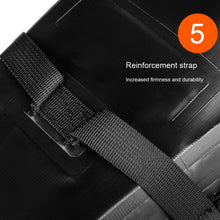 Load image into Gallery viewer, Bike Bag Waterproof Large Capacity Bicycle Bag Cycling Foldable Road Trunk Bike Packing Large Bike Bags Waterproof Bike Bag Under Seat Roll Up Cycling Rear Tail Pack Black 13L