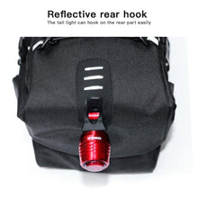 Load image into Gallery viewer, Bike Bag Waterproof Large Capacity Bicycle Bag Cycling Foldable Road Trunk Bike Packing Large Bike Bags Waterproof Bike Bag Under Seat Roll Up Cycling Rear Tail Pack Black 13L