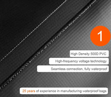Load image into Gallery viewer, Bike Bag Waterproof Large Capacity Bicycle Bag Cycling Foldable Road Trunk Bike Packing Large Bike Bags Waterproof Bike Bag Under Seat Roll Up Cycling Rear Tail Pack Black 13L