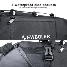 Load image into Gallery viewer, Bike Bag Waterproof Large Capacity Bicycle Bag Cycling Foldable Road Trunk Bike Packing Large Bike Bags Waterproof Bike Bag Under Seat Roll Up Cycling Rear Tail Pack Black 13L