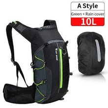 Load image into Gallery viewer, Bike Bags Portable Waterproof Backpack Cycling Water Bag Outdoor Sport Climbing Hiking Pouch Hydration Backpack Bike Backpack Mountain Biking Daypack Cycling Hiking Bicycle 10L
