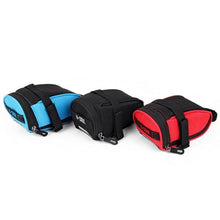 Load image into Gallery viewer, Bike Bags Waterproof Bicycle Bags Seat Cycling Pouch Bag Riding Storage Bag Accessories Bike Saddle Bag Bicycle Bag Straps On Bike Bag Under Seat Pouch Pack Bicycle Accessories Bag Bicycle Tool Storage Bags For Cycling Water Proof Bag