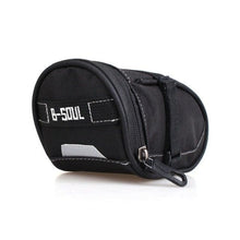 Load image into Gallery viewer, Bike Bags Waterproof Bicycle Bags Seat Cycling Pouch Bag Riding Storage Bag Accessories Bike Saddle Bag Bicycle Bag Straps On Bike Bag Under Seat Pouch Pack Bicycle Accessories Bag Bicycle Tool Storage Bags For Cycling Water Proof Bag