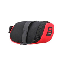 Load image into Gallery viewer, Bike Bags Waterproof Bicycle Bags Seat Cycling Pouch Bag Riding Storage Bag Accessories Bike Saddle Bag Bicycle Bag Straps On Bike Bag Under Seat Pouch Pack Bicycle Accessories Bag Bicycle Tool Storage Bags For Cycling Water Proof Bag