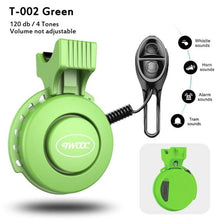 Load image into Gallery viewer, Bike Bell Charging Speaker USB Recharged Mini Electric Bike Horn 4 Modes Cycling Electric Bicycle Accessories For Scooter Electric Bike Horn Cycling Bicycle Scooter Horn Battery Waterproof Bicycle Accessories For Kid
