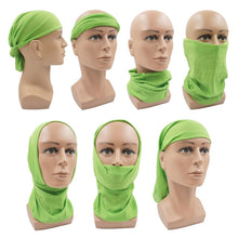 Load image into Gallery viewer, Bike Paintball Mask Outdoor Hunting Shamash Multifunctional Seamless Military Camo Face Shield Cycling Bandana Fishing Buffet Sport Headband Scarf Military Shamash Tactical Desert Keffiyeh Head Neck Scarf Neck Gaiter Headwear for Men Women
