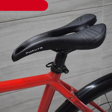 Load image into Gallery viewer, Bike Saddle Breathable Mountain Bike Seat PU Leather Bicycle Seat Cushion Sponge Filled Comfortable Cycling Saddle Replacement Soft Padded With Shock Absorbing Waterproof For Mountain Bike Road Bike