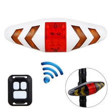 Load image into Gallery viewer, Bike Signal Wireless Remote Mountain Bike Cycling Lights Remote Control LED Warning Lamp Flashing Bike TailLight With Turn Signals Wireless Remote Control Ultra Bright LED Safety Warning Rear Lights