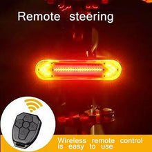 Load image into Gallery viewer, Bike Taillight USB Remote Wireless Controlling Bike Rear Lamp Turn Signal Light LED Bicycle Remote Control Bike Tail Light Bicycle Light Safety Warning Bike Brake Rear Light Safety Warning Cycling Light