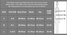 Load image into Gallery viewer, Bikinis Set For Women Swimsuit Summer Beach Wear Bathing Suits Women Bikini Swimwear Women's Ruffle Tie Side Bikini Set High Cut Strapless Padded Solid Bathing Suit