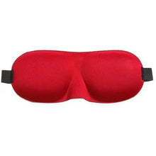 Load image into Gallery viewer, Black 3D Sleep Natural Sleeping Mask Eye Adjustable Strap Eye Mask Cover Portable Travel Blindfold Comfortable Mask For Sleeping