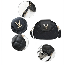 Load image into Gallery viewer, Black Beauty Women's Shoulder Crossbody Bag For Females Fashionable Handbag PU Famous Designer Clutch