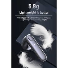 Load image into Gallery viewer, Black Bluetooth-Compatible Wireless Bass Ear Buds Stereo Headphone With Mic Touch Control Bluetooth Lightweight Earphones