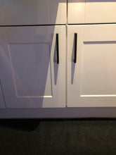 Load image into Gallery viewer, Black Cabinet Handle Square Furniture Hardware Stainless Steel Kitchen Door Knobs Cupboard Wardrobe Drawer Pulls Furniture Handle Drawer Pull Hardware Stainless Steel Kitchen Drawer Pulls Cabinet Handles