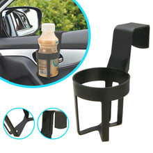 Load image into Gallery viewer, Black Car Drink Holder Beverage Bottle Cup Mounts Holders Special Drink Holder Adjust The Size Holder Drinks Bottle Water Cups Extendable Cup Holder Organizer Cup Holder Drink Pocket Water Bottle Mount Stand Coffee Drinks Car Accessories Back Seat Table