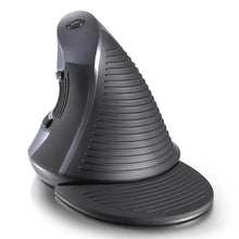 Load image into Gallery viewer, Black Ergonomic Design Office Vertical Mouse 6 Buttons 600/1000/1600 DPI Right Hand Mice With Wrist Mat Better Performance Mouse For PC Desktop Laptop