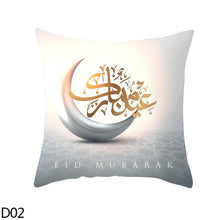 Load image into Gallery viewer, Black Gold Decor Pillow Case Ramadan Cushion Cover Pattern Decorative Cushion Pillowcase Stylish Pillow Home Decor Pillowcover