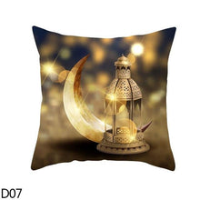 Load image into Gallery viewer, Black Gold Decor Pillow Case Ramadan Cushion Cover Pattern Decorative Cushion Pillowcase Stylish Pillow Home Decor Pillowcover