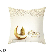 Load image into Gallery viewer, Black Gold Decor Pillow Case Ramadan Cushion Cover Pattern Decorative Cushion Pillowcase Stylish Pillow Home Decor Pillowcover