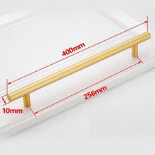 Load image into Gallery viewer, Black Golden Cupboard Handle Brushed Stainless Steel Kitchen Cabinet Door Knob Furniture Drawer Pull Hardware Pulls Bar Handle Furniture Handle Drawer Pull Hardware Stainless Steel Kitchen Drawer Pulls Cabinet Handles