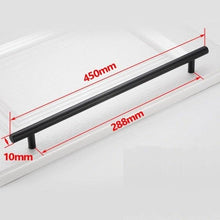 Load image into Gallery viewer, Black Golden Cupboard Handle Brushed Stainless Steel Kitchen Cabinet Door Knob Furniture Drawer Pull Hardware Pulls Bar Handle Furniture Handle Drawer Pull Hardware Stainless Steel Kitchen Drawer Pulls Cabinet Handles
