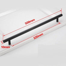 Load image into Gallery viewer, Black Golden Cupboard Handle Brushed Stainless Steel Kitchen Cabinet Door Knob Furniture Drawer Pull Hardware Pulls Bar Handle Furniture Handle Drawer Pull Hardware Stainless Steel Kitchen Drawer Pulls Cabinet Handles