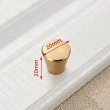 Load image into Gallery viewer, Black Golden Cupboard Handle Brushed Stainless Steel Kitchen Cabinet Door Knob Furniture Handle Drawer Pull Hardware Stainless Steel Kitchen Drawer Pulls Cabinet Handles