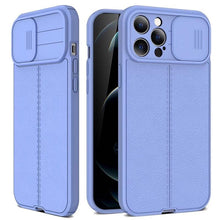Load image into Gallery viewer, Black Leather Shockproof Phone Case on iPhone 13 11 12 14 Pro Max XR XS Max 14 Plus Camera Lens Protection Soft Back Cover Silky-Soft Touch Full-Body Protective Case Shockproof Cover