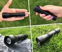 Load image into Gallery viewer, Black Light Flashlight UV Flashlight Super Bright LED Tactical Flashlights 1200 Lumen Rechargeable LED Zoomable UV Torch Waterproof Flashlight Lamp For Pet Urine Stains Detection/Camping