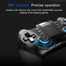 Load image into Gallery viewer, Black Portable 2.4G Wireless Bluetooth Mobile Trigger Joystick Game Console Controller Compatible With PC Laptop Tablets