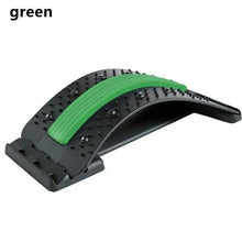 Load image into Gallery viewer, Black Purple Back Stretching Device Muscle Back Massage Relax Stretcher Posture Therapy Back Stretch Spine Pain Relief Stretcher Support Lower And Upper Muscle Pain Relief
