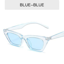 Load image into Gallery viewer, Black Rectangle Sunglasses For Women Retro Driving Glasses Vintage Fashion Style Cat Eye Sunglasses Women Small Cool Sun Glasses Luxury Eyewear