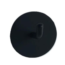 Load image into Gallery viewer, Black Robe Hook Wall Hook Towel Hook for Bathroom Stainless Steel Coat Hook Rustproof Hook Hanger for Kitchen Hardware Stainless Steel Hooks Waterproof and Oilproof Bathroom Kitchen Self Adhesive Hooks for Hanging Coat Hat Towel